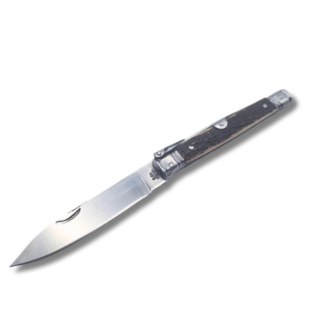 NAVAJA ARTESANA MACHETE CIERVO INOX DEL FRESNO 5 por 45,00 €