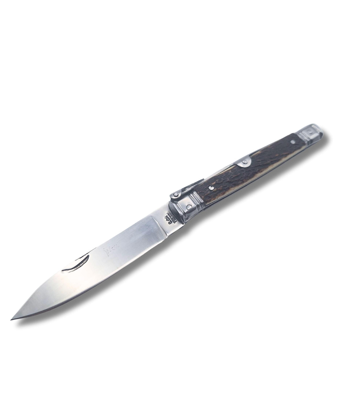 NAVAJA ARTESANA MACHETE CIERVO INOX DEL FRESNO 5 por 45,00 €