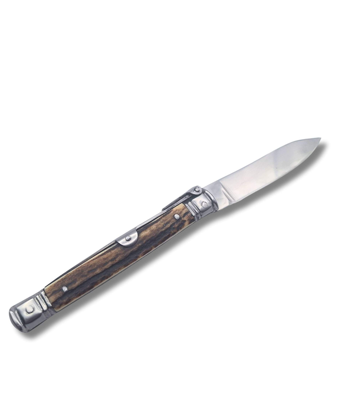 NAVAJA ARTESANA MACHETE CIERVO INOX DEL FRESNO 5 por 45,00 €