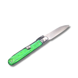 NAVAJA ARTESANA CELULOIDE VERDE R.BUSTOS 4A