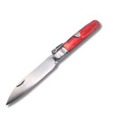 NAVAJA ARTESANA CELULOIDE ROJO R.BUSTOS 5