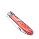 NAVAJA ARTESANA CELULOIDE ROJO R.BUSTOS 5B