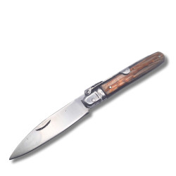 NAVAJA ARTESANA CELULOIDE MARRON R.BUSTOS 7