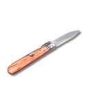 NAVAJA ARTESANA CELULOIDE NARANJA R.BUSTOS 10A