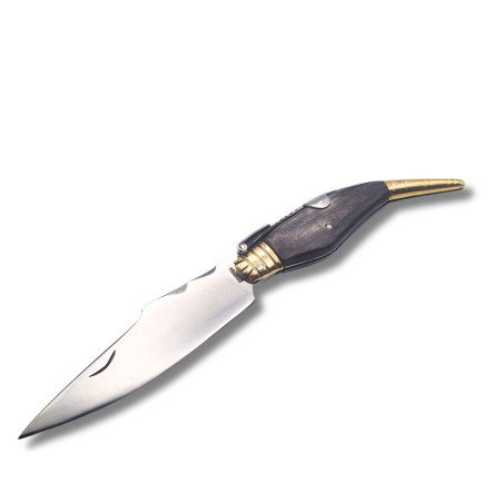 NAVAJA ARTESANA ESPADA TORO R.BUSTOS 15