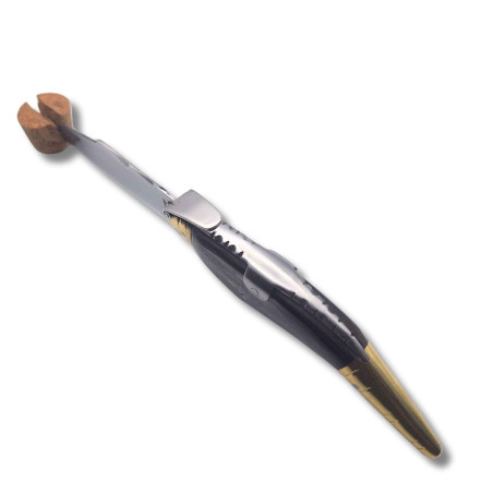 NAVAJA ARTESANA ESPADA TORO R.BUSTOS 15B