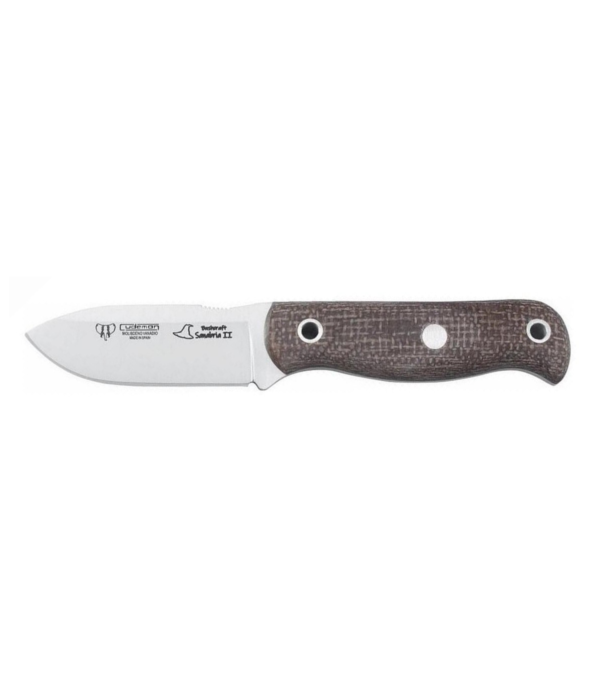CUCHILLO DE SUPERVIVENCIA "BUSHCRAFT SANABRIA " CUDEMAN 182Y