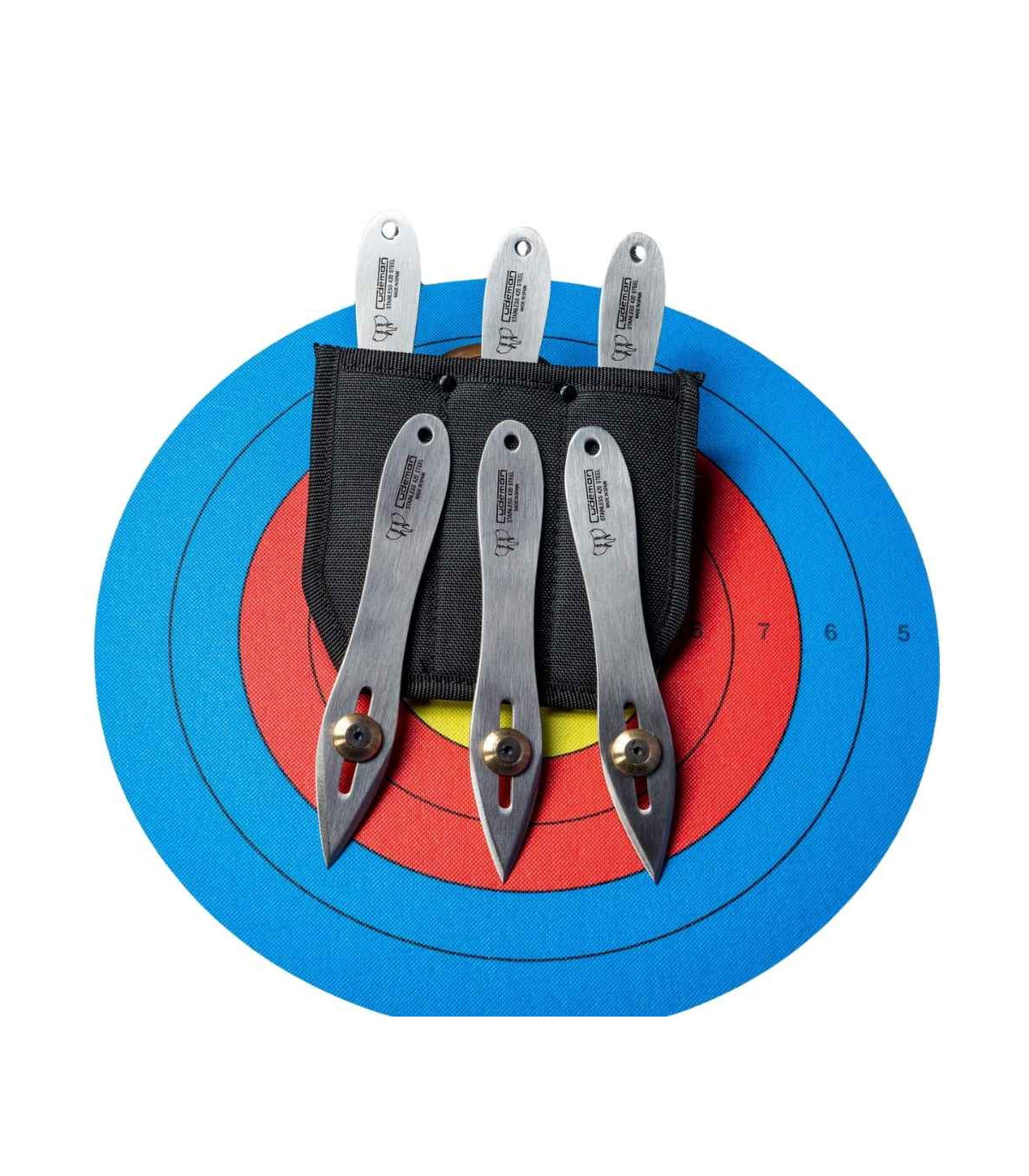 Set de cuchillos lanzadores CUDEMAN 180B