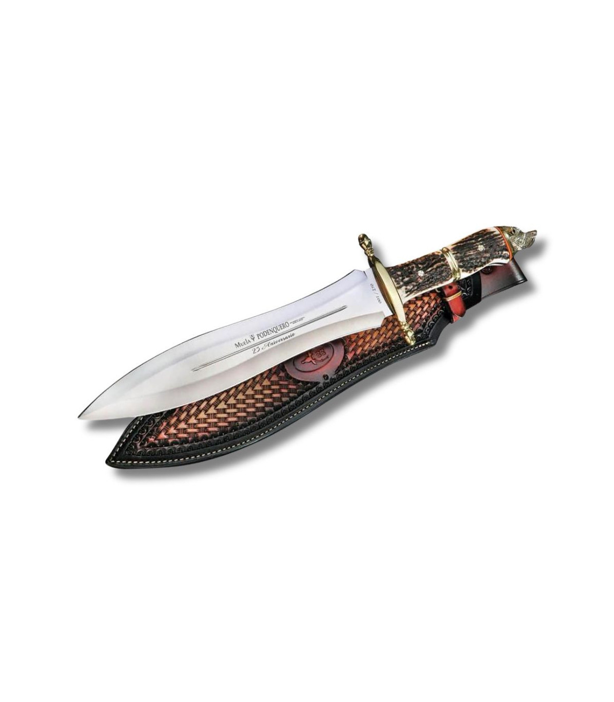 CUCHILLO DE REMATE "PODENQUERO TH 25 ANIVERSARIO " MUELA