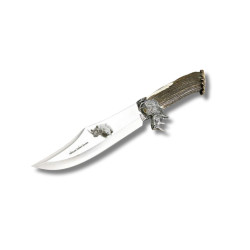 CUCHILLO DE LUJO "AFRICAN SAFARI SERIES RHINO"MUELA
