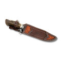 CUCHILLO DE LUJO "AFRICAN SAFARI SERIES RHINO"MUELA A