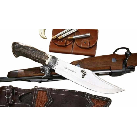 CUCHILLO DE LUJO "AFRICAN SAFARI SERIES RHINO"MUELA B