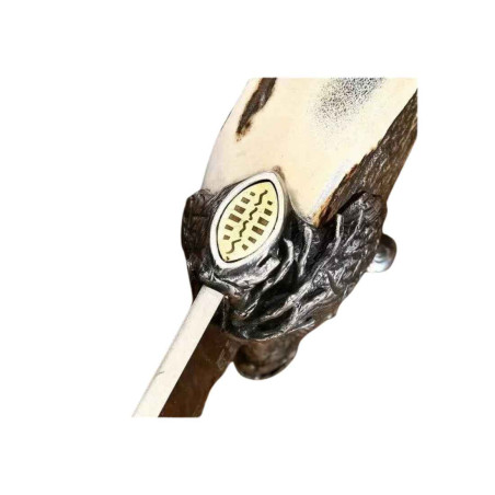 CUCHILLO DE LUJO "AFRICAN SAFARI SERIES RHINO"MUELA F