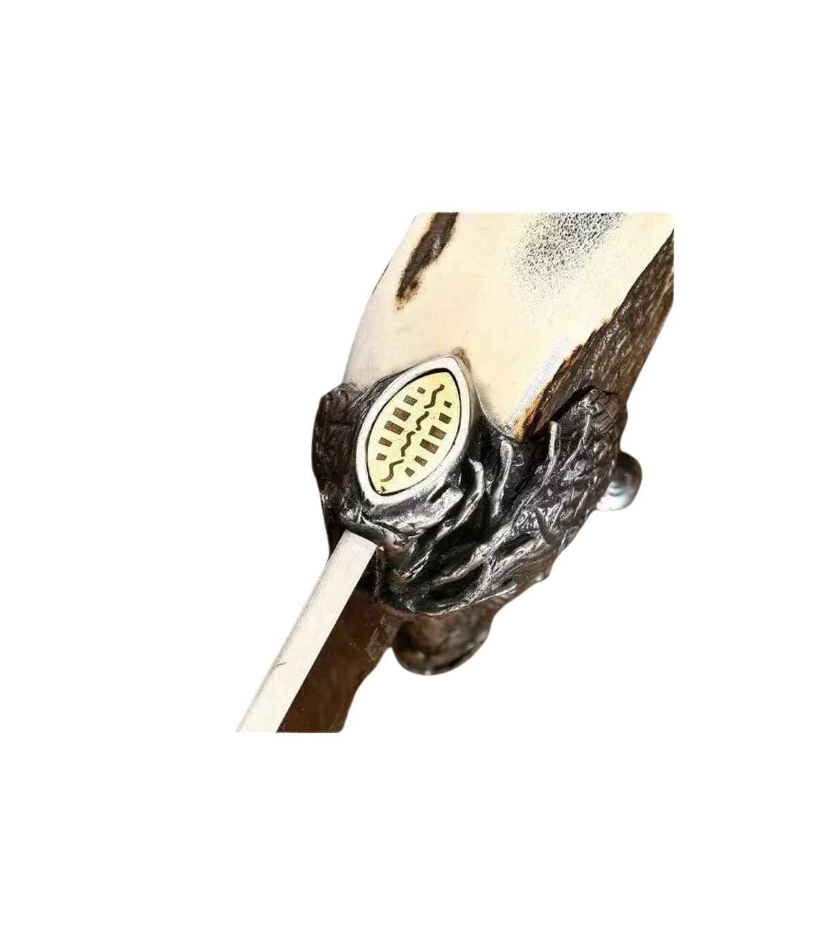 CUCHILLO DE LUJO "AFRICAN SAFARI SERIES RHINO"MUELA F