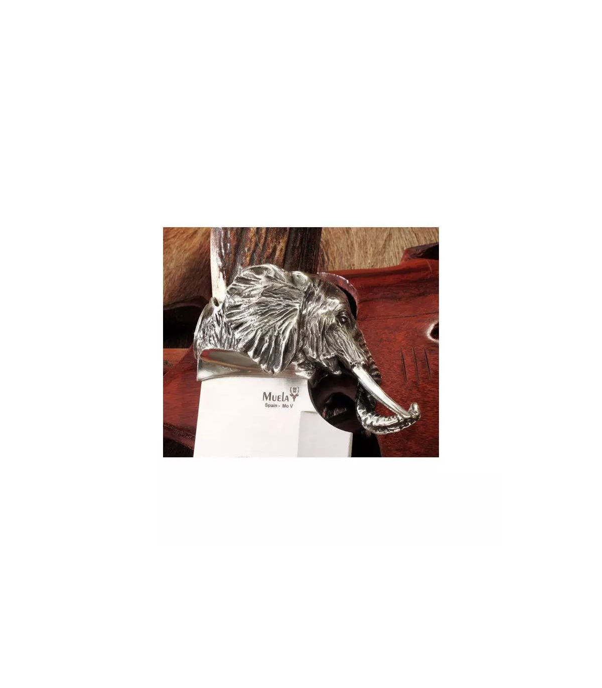 CUCHILLO DE LUJO "AFRICAN SAFARI SERIES ELEPHANT" MUELA C