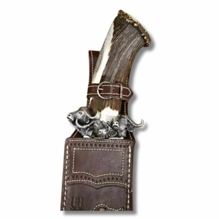 CUCHILLO DE LUJO "AFRICAN SAFARI SERIES BUFFALO" MUELA B