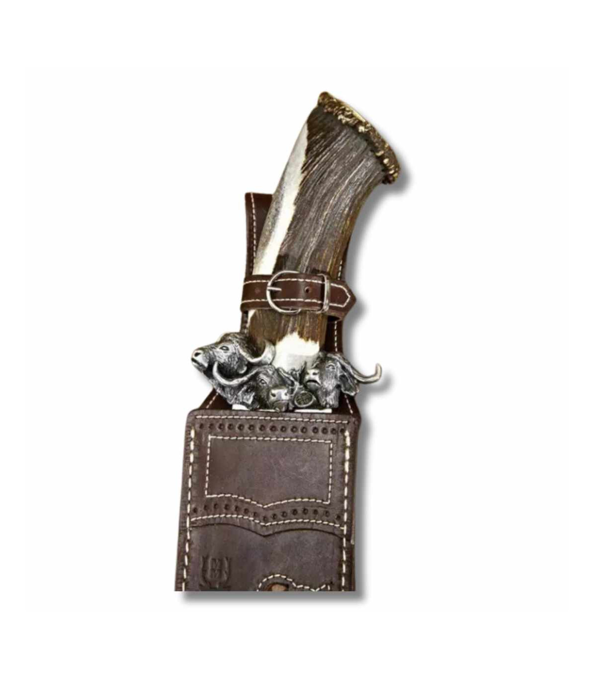 CUCHILLO DE LUJO "AFRICAN SAFARI SERIES BUFFALO" MUELA B