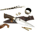 CUCHILLO DE LUJO "AFRICAN SAFARI SERIES LEOPARD" MUELA A