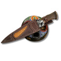 CUCHILLO DE LUJO "AFRICAN SAFARI SERIES LEOPARD" MUELA B
