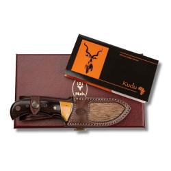 CUCHILLO DESOLLADOR DE LUJO "AFRICAN SAFARI SERIES KUDU" MUELA C