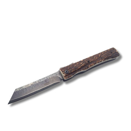 NAVAJA JAPONESA DAMASQUINA CIERVO " YUKI HIGONOKAMI" 76208