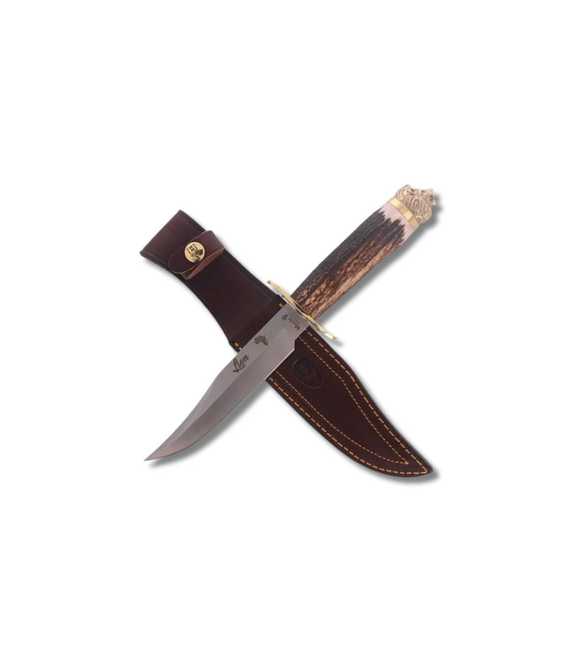 CUCHILLO DE MONTE "SERIE AFRICA LEON" MUELA A