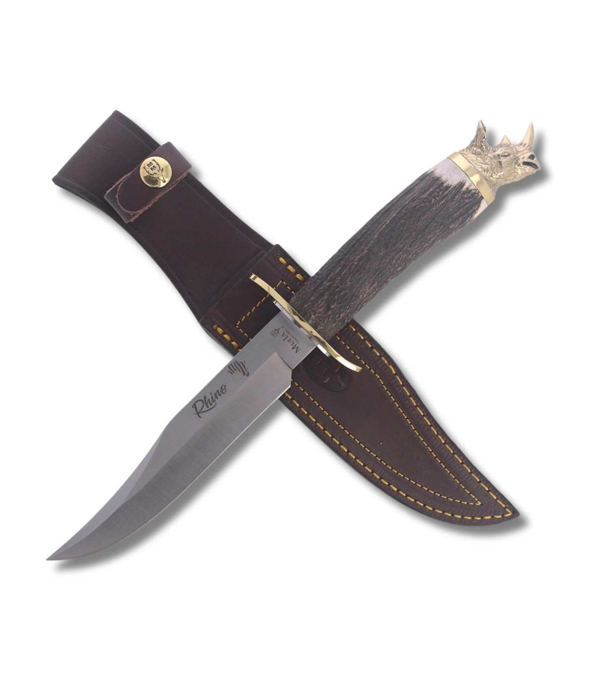 CUCHILLO DE MONTE "SERIE AFRICA RINOCERONTE" MUELA A