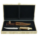 CUCHILLO DE MONTE "SERIE AFRICA LEOPARDO" MUELA C