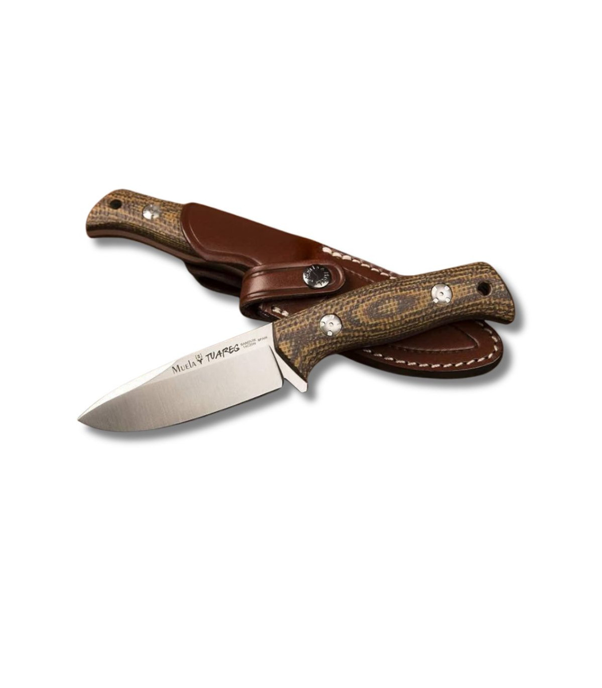 CUCHILLO ENTERIZO DE CAZA "TUAREG 10G" MUELA por 121,40 €