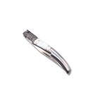 NAVAJA ARABE DE LUJO DECORADA ACRILICO BLANCO THIRD N49BD C