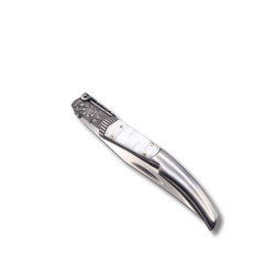 NAVAJA ARABE DE LUJO DECORADA ACRILICO BLANCO THIRD N49BD C