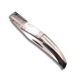 NAVAJA ARABE DE LUJO ACRILICO BLANCO THIRD N49B C