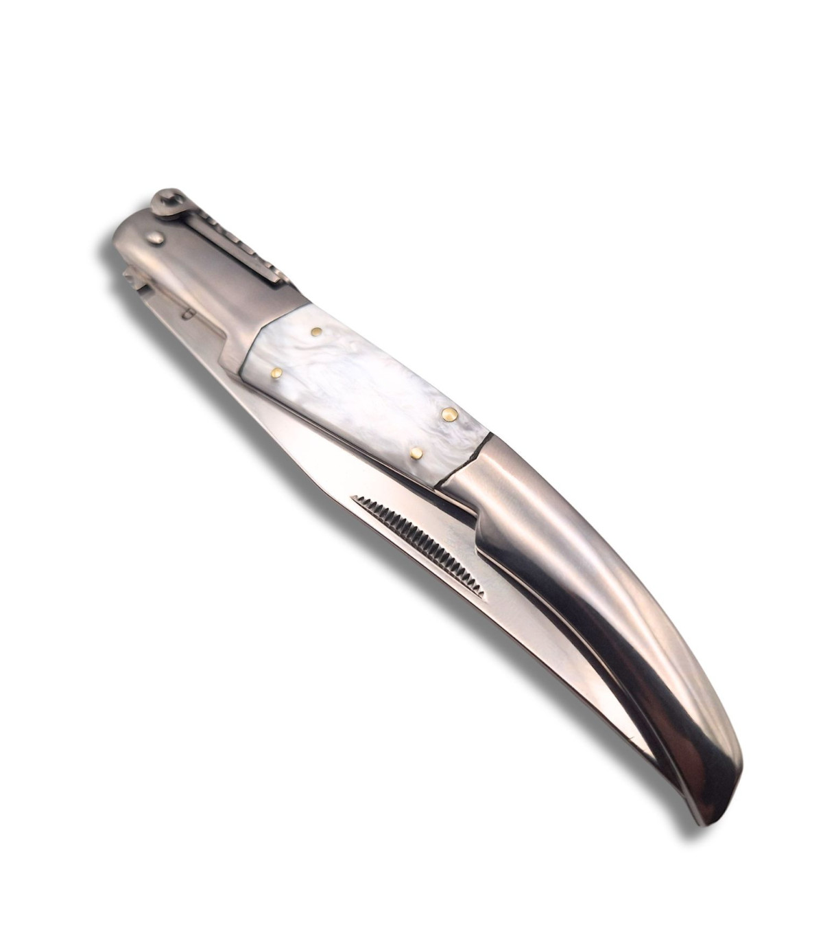 NAVAJA ARABE DE LUJO ACRILICO BLANCO THIRD N49B C