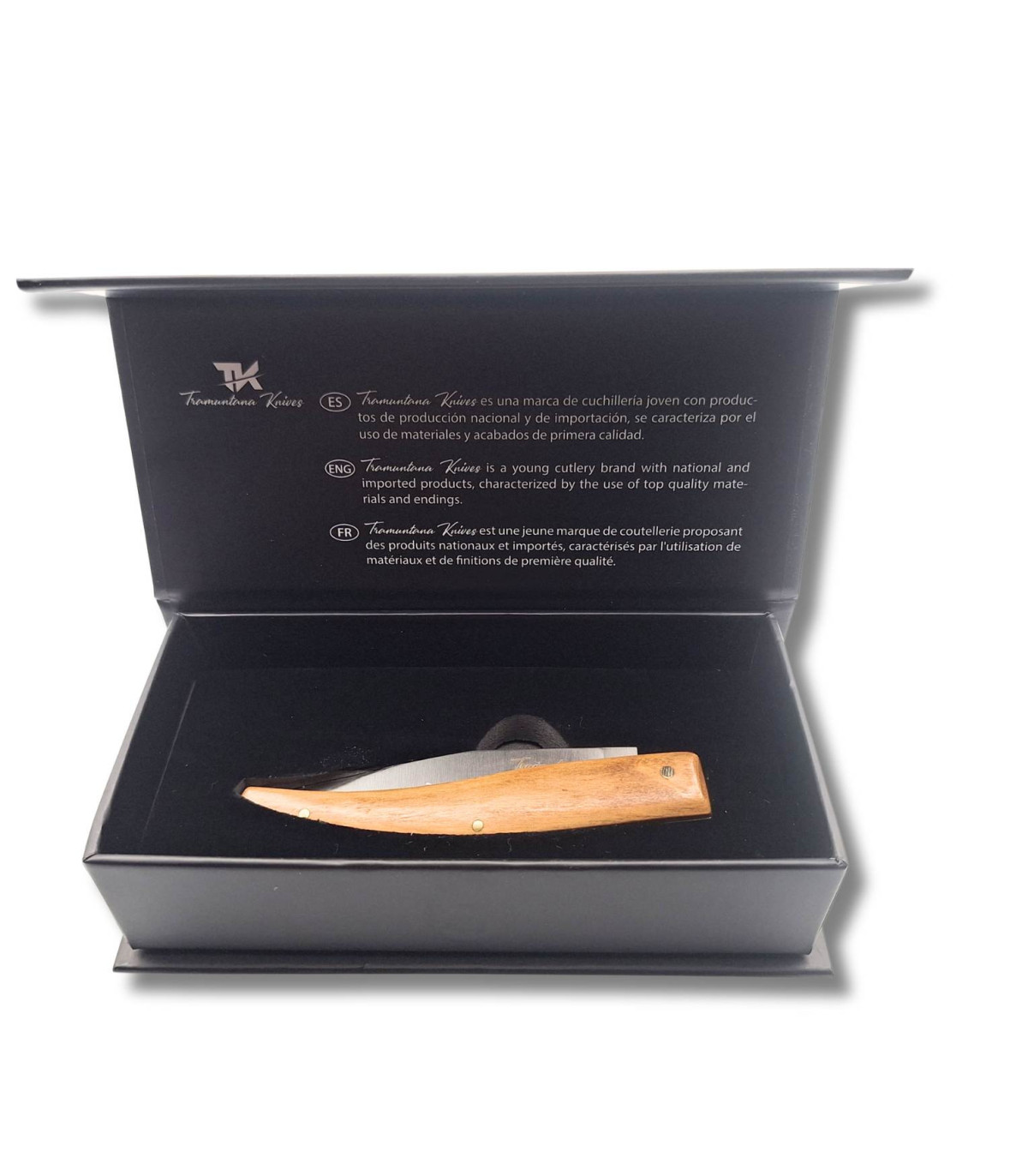 NAVAJA DE BOLSILLO "PUNTA OLIVO" TRAMUNTANA KNIVES N92O E