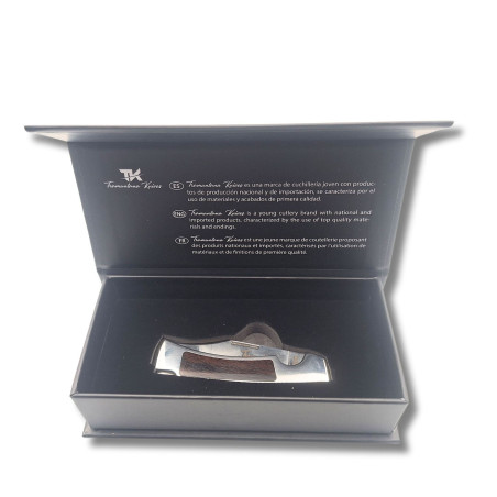 NAVAJA DE BOLSILLO "GRAN DANES EBANO" TRAMUNTANA KNIVES N93E D