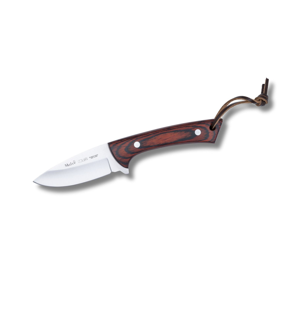 CUCHILLO ENTERIZO DESOLLADOR "COLIBRI-9R" MUELA