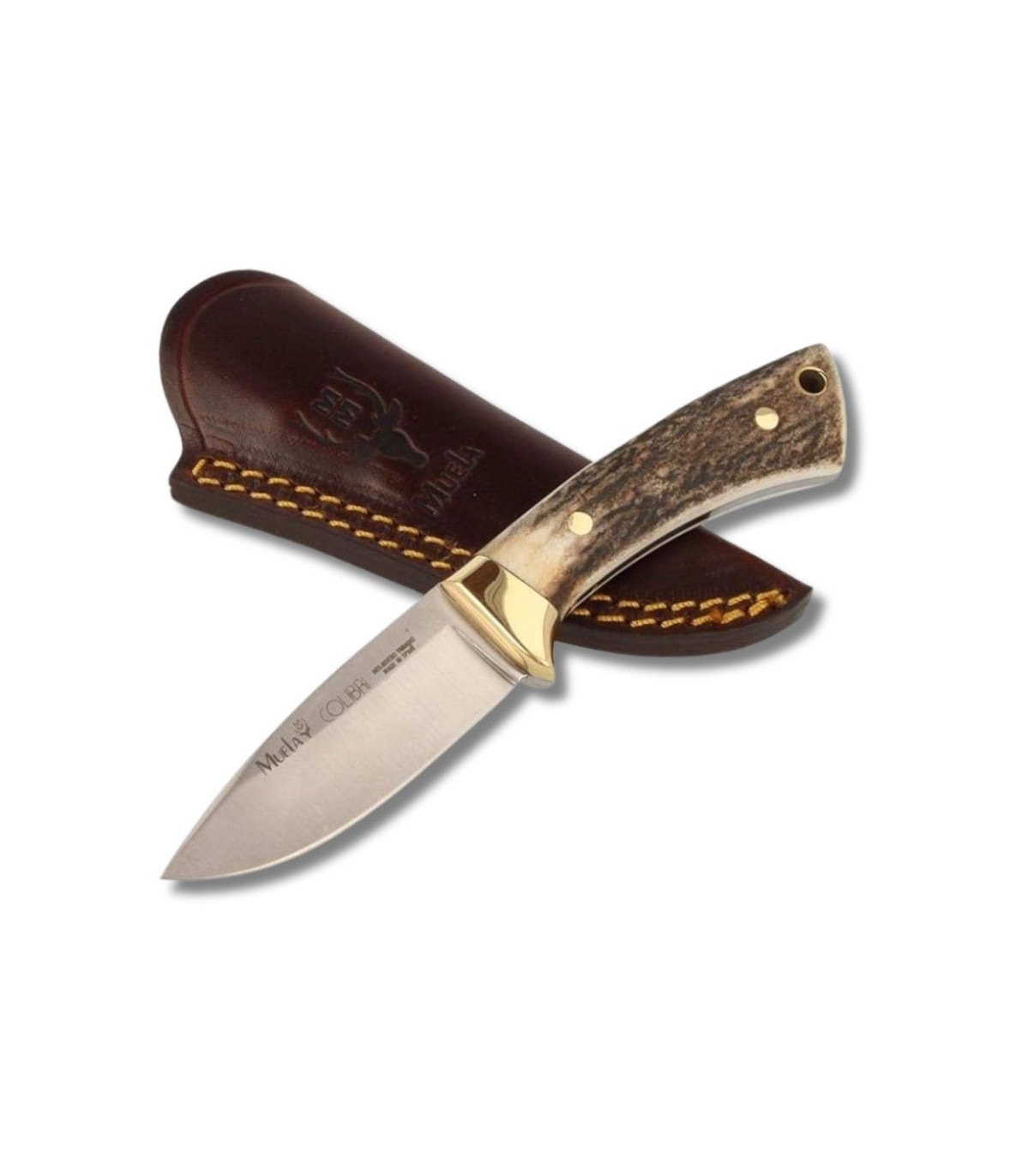 CUCHILLO ENTERIZO DESOLLADOR "COLIBRI-7A" MUELA A