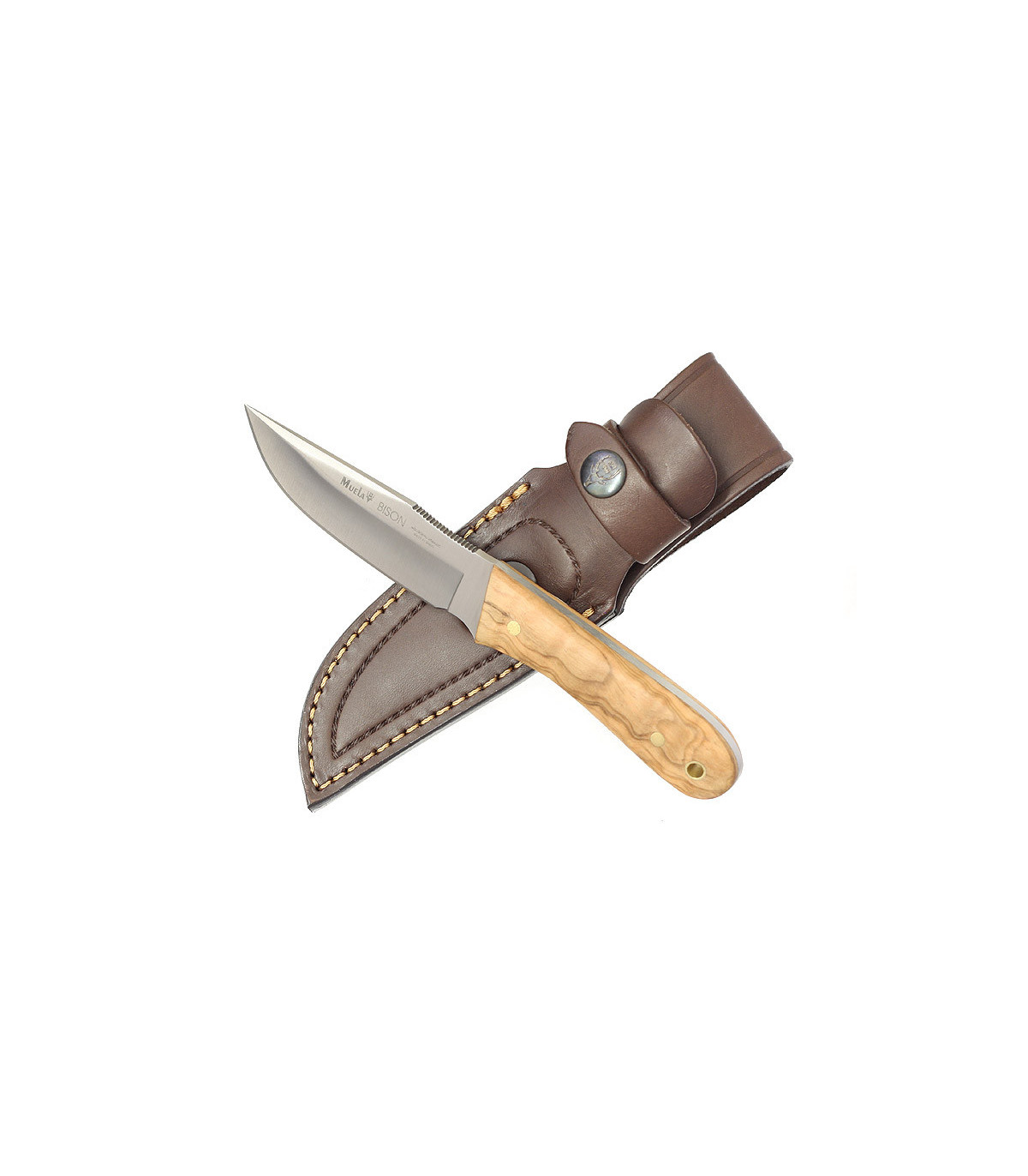 CUCHILLO ENTERIZO DE CAZA "BISON-9OL" MUELA A