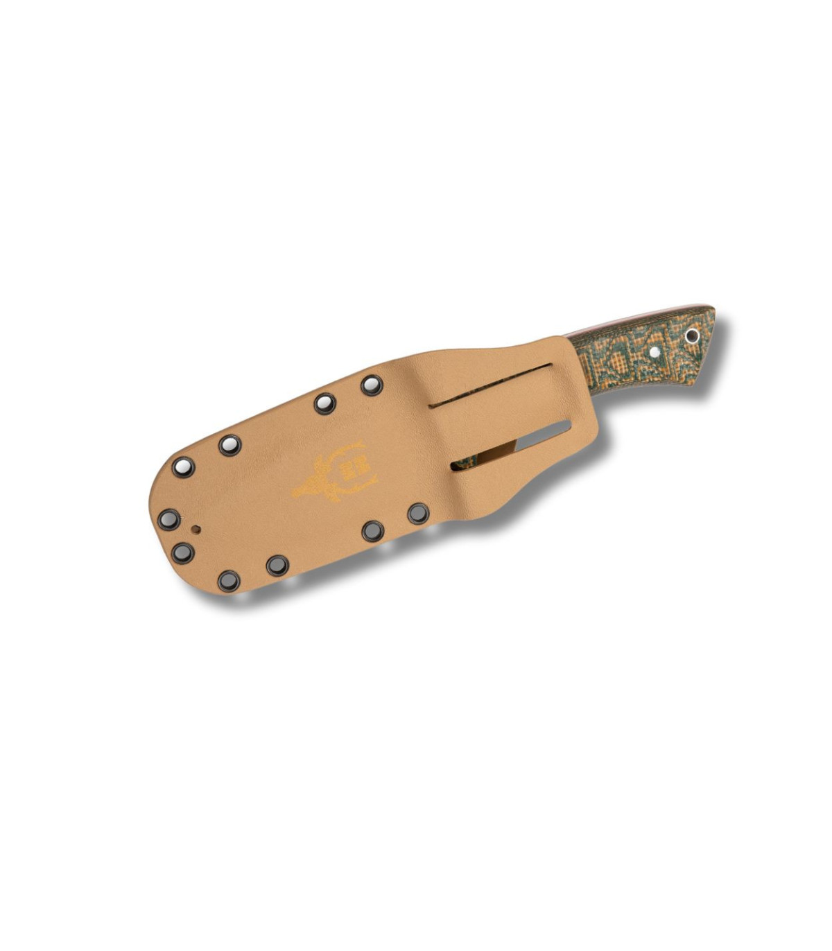 CUCHILLO ENTERIZO DESOLLADOR "RHINO-10SV.G/K" MUELA B