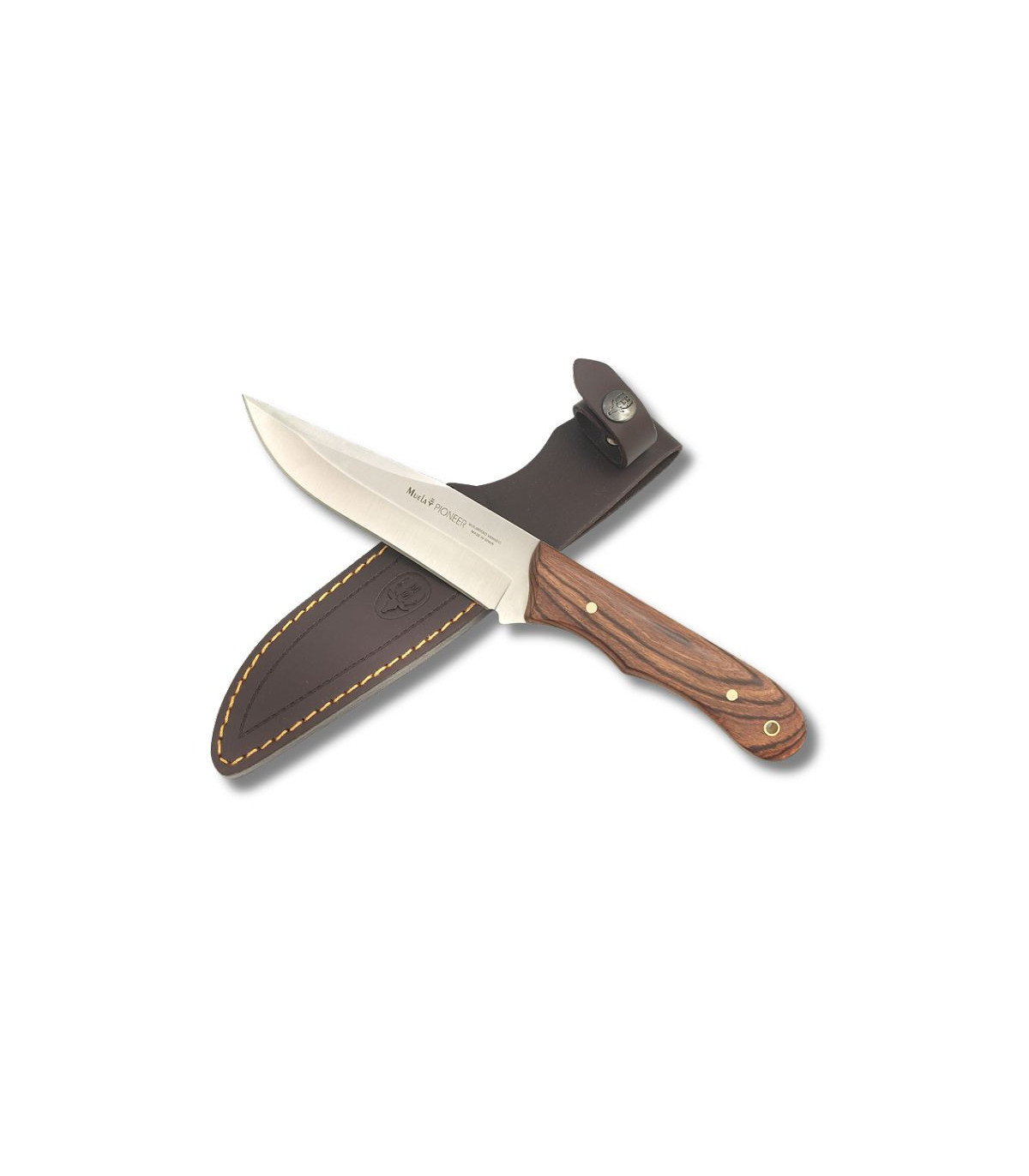 CUCHILLO ENTERIZO DE CAZA "PIONEER-14NL" MUELA A