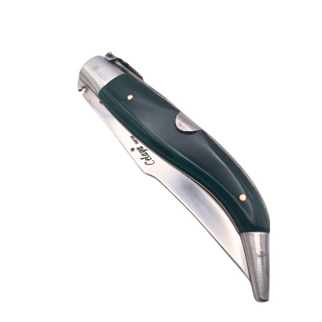 NAVAJA ARTESANA ALBACETEÑA ACRÍLICO VERDE CON VIROLA CELAYA 1120-PVENU INOX por 18,70 €