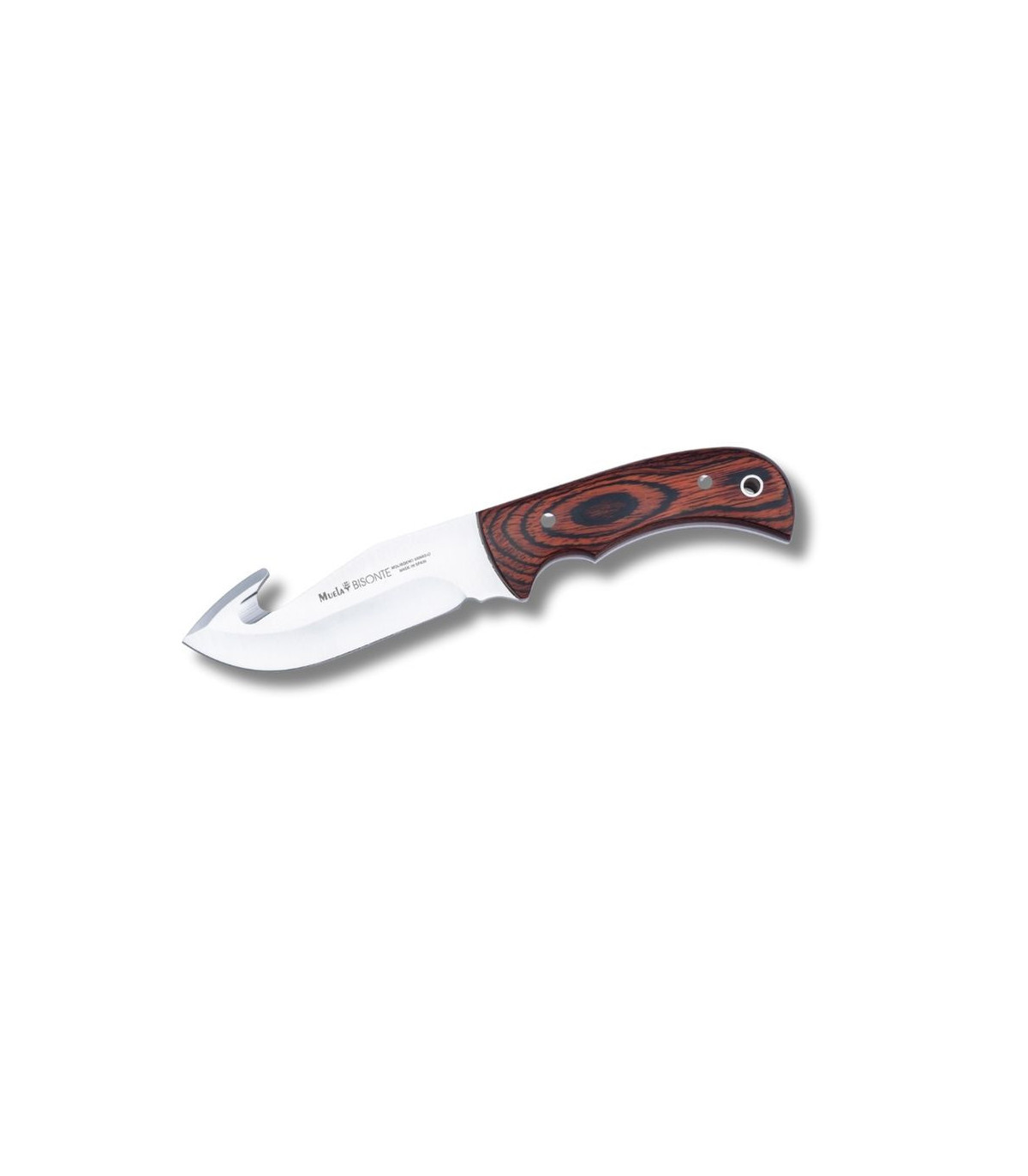 CUCHILLO ENTERIZO DESOLLADOR "BISONTE 11R" MUELA