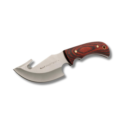 CUCHILLO ENTERIZO DESOLLADOR "GRIZZLY-12R" MUELA