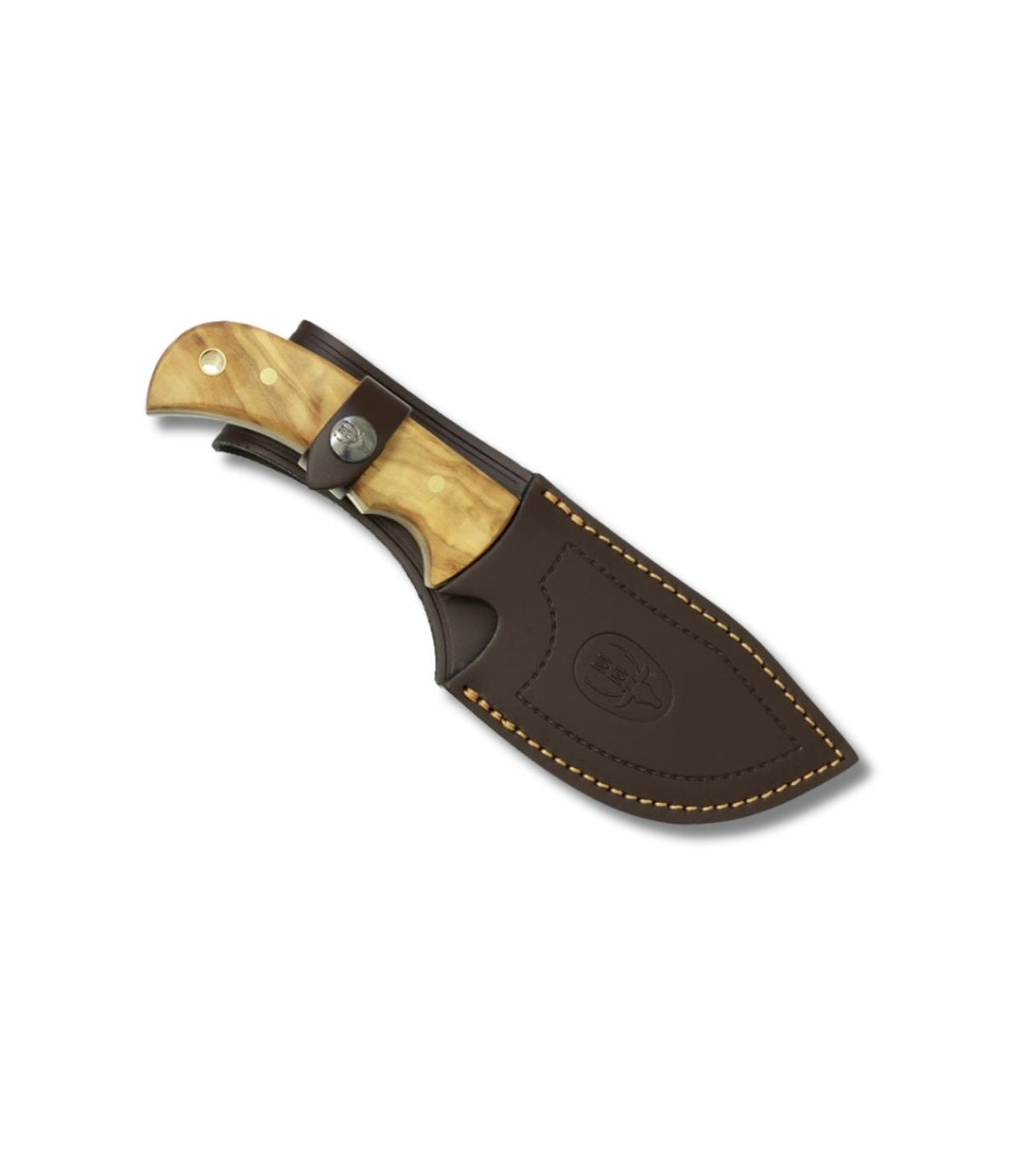 CUCHILLO ENTERIZO DESOLLADOR "GRIZZLY-12OL" MUELA B