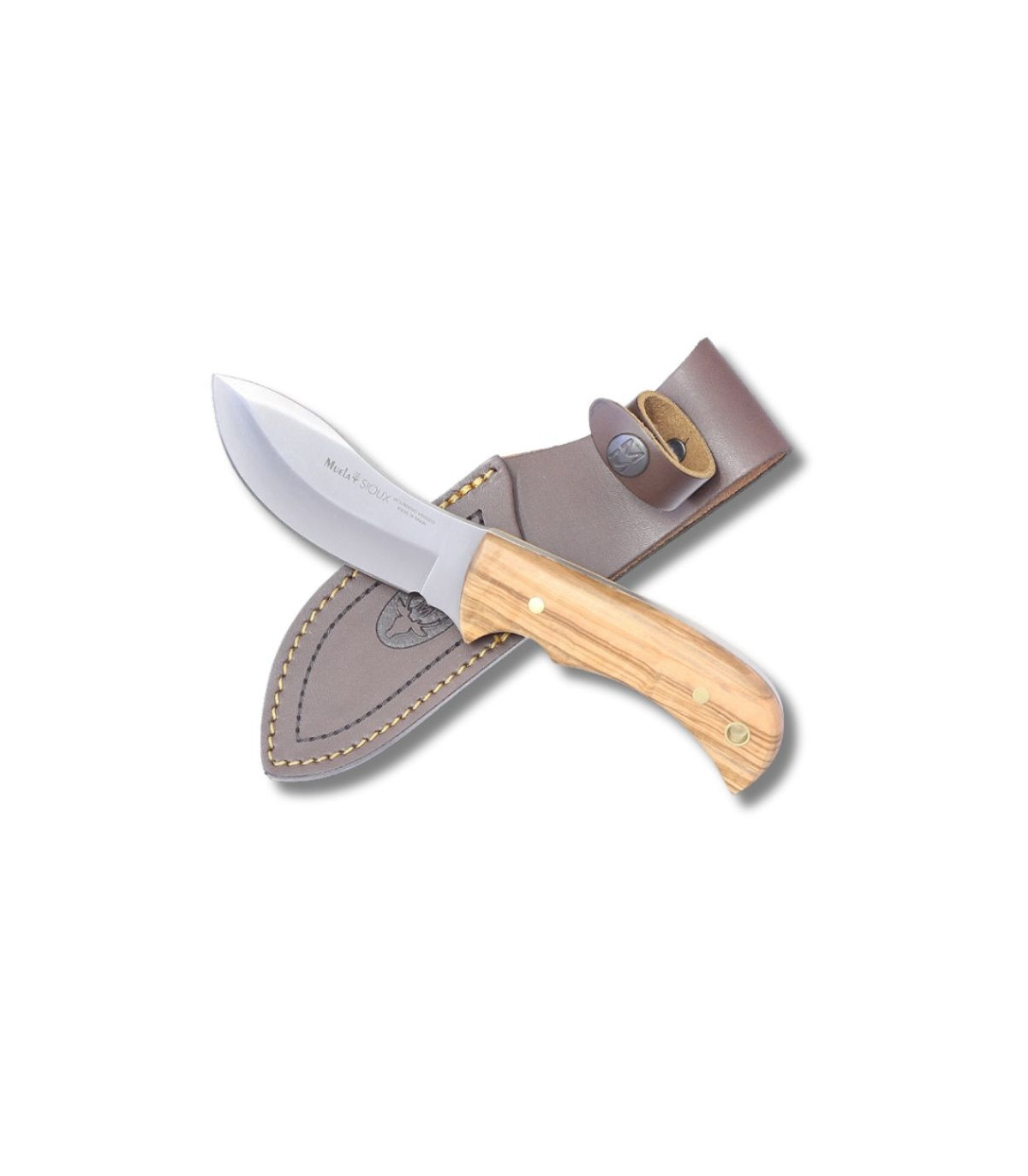 CUCHILLO ENTERIZO DESOLLADOR "SIOUX-10OL" MUELA A