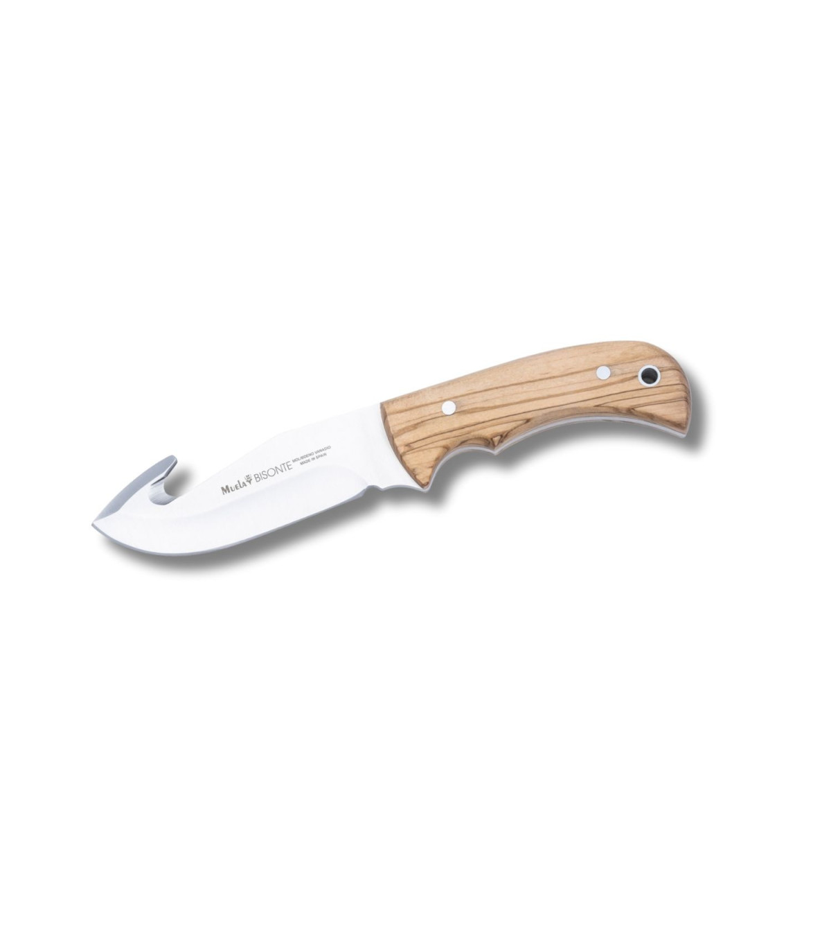 CUCHILLO ENTERIZO DESOLLADOR "BISONTE 11OL" MUELA