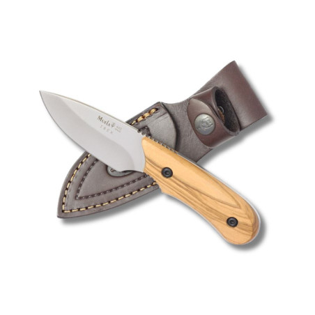 CUCHILLO ENTERIZO DESOLLADOR "IBEX-8OL" MUELA A