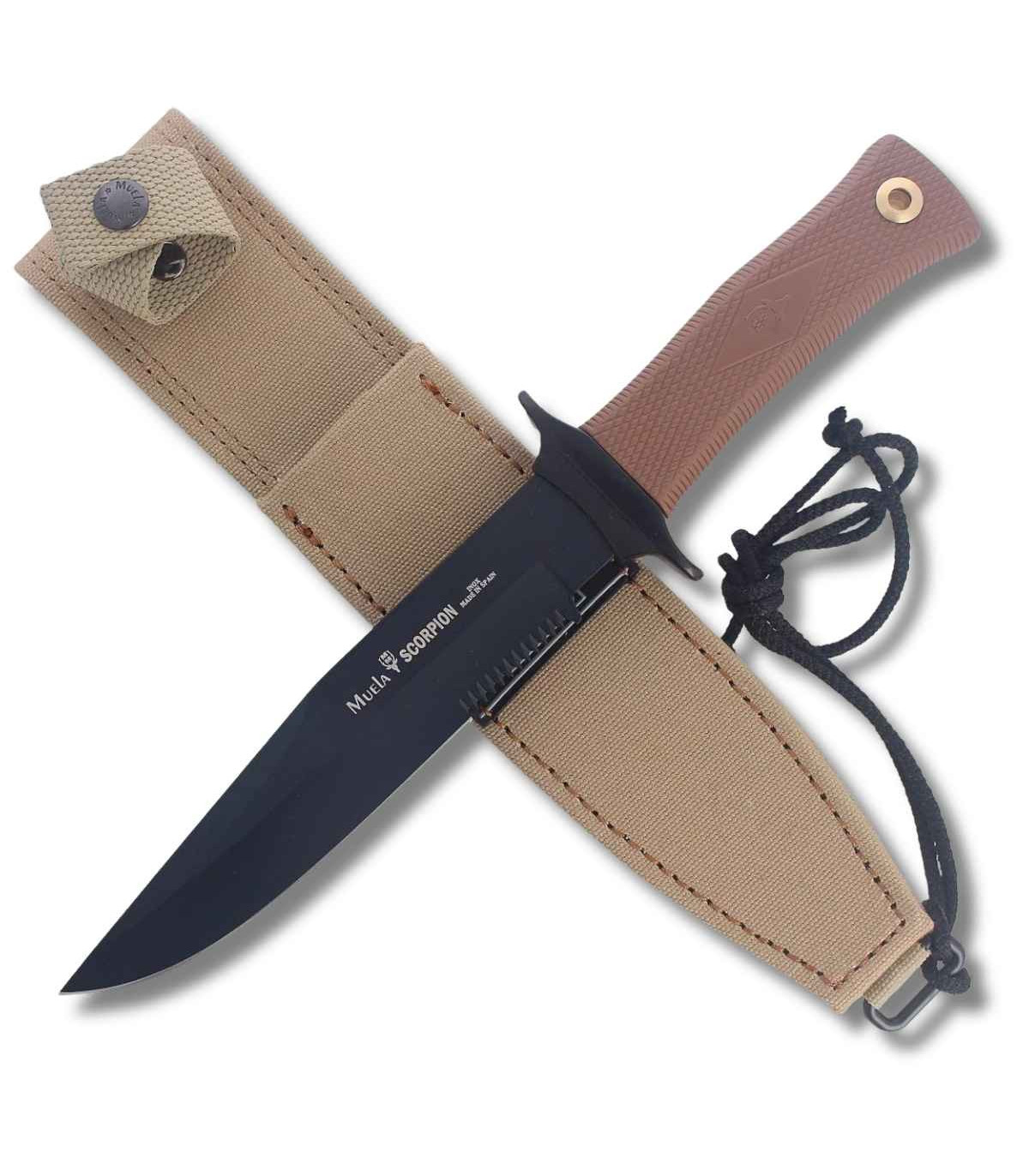 CUCHILLO TACTICO "SCORPION-18NM" MUELA A
