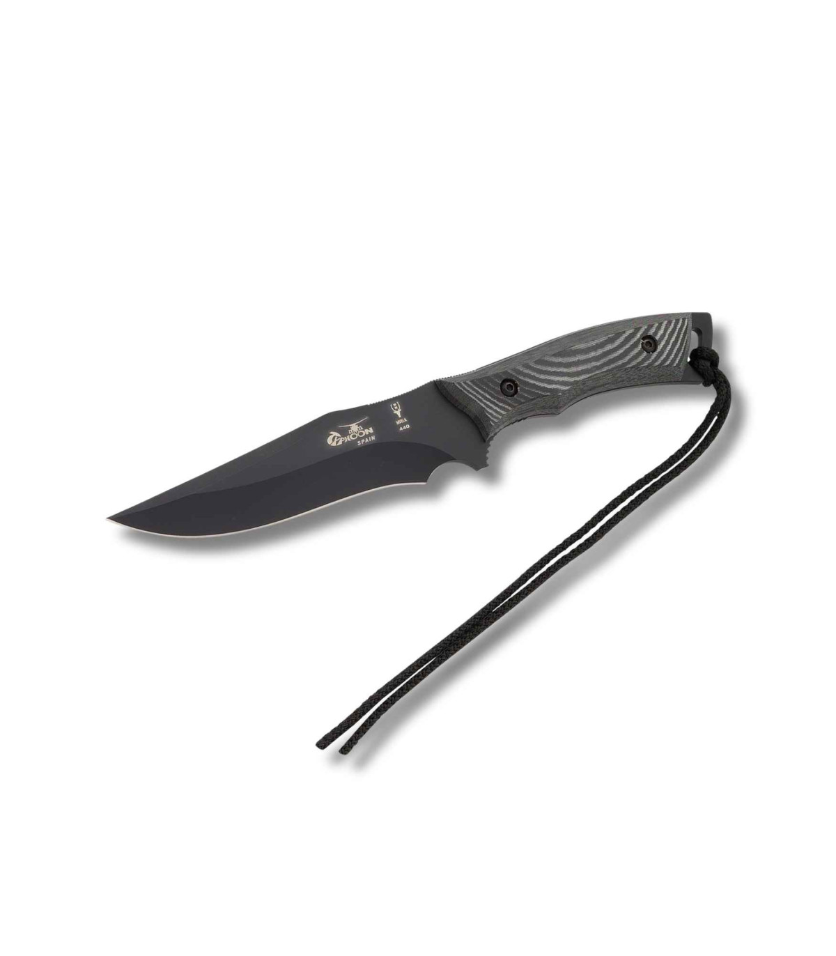 CUCHILLO ENTERIZO TACTICO "TYPHOON-15N" MUELA