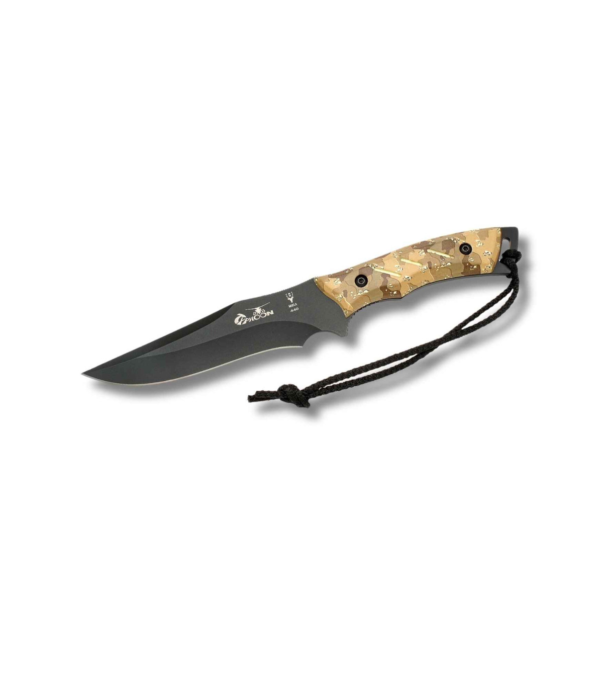 CUCHILLO ENTERIZO TACTICO "TYPHOON-DES.N" MUELA